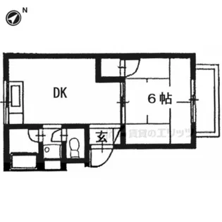 M’プラザ津田駅前五番館【1階】の間取り
