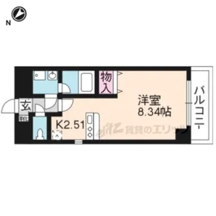 エンゼルプラザeast?【807号室】の間取り