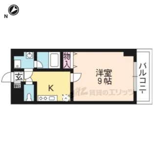 エンゼルプラザeast?【9階】の間取り