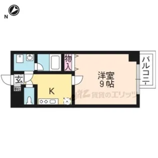 エンゼルプラザeast?【5階】の間取り