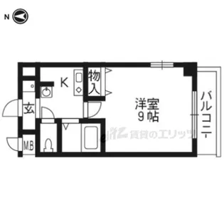 M'プラザ津田駅前十一番館【6階】の間取り