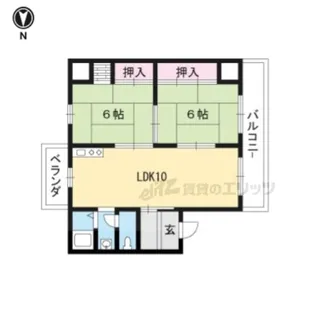 ヴィラ・アサダ【1階】の間取り