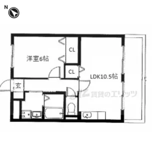 グレースランド?【203号室】の間取り