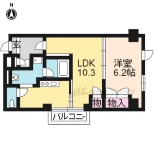 森の雫【7階】の間取り