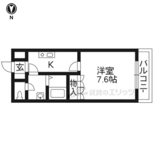 HUS・REI【1階】の間取り