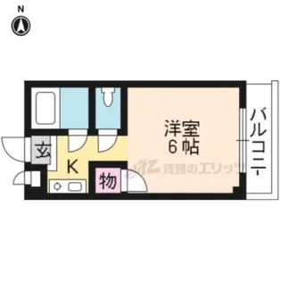 コーポシンフォニー【302号室】の間取り