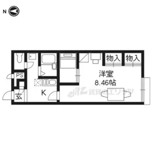 レオパレスルミエール【2階】の間取り