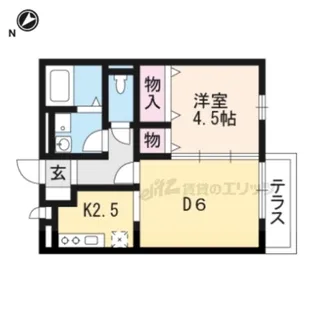 グレースランド・アイ【2階】の間取り