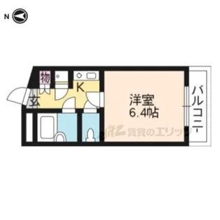 マナーハウスB棟【312号室】の間取り