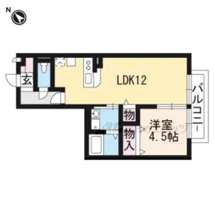 ファミール佐々木【2階】の間取り