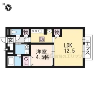 ファミール佐々木【2階】の間取り