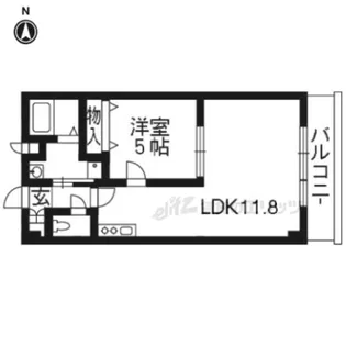 M’プラザ津田駅前十二番館【4階】の間取り
