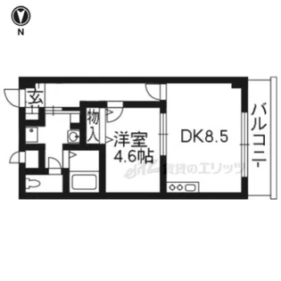 M’プラザ津田駅前十二番館【604号室】の間取り