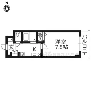 M'プラザ津田駅前十二番館【2階】の間取り