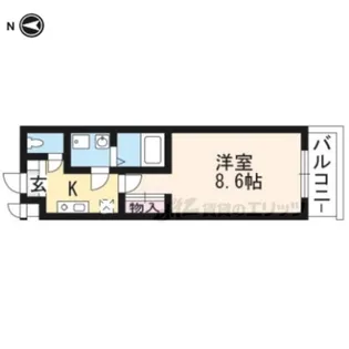 メゾン・ホープ【4-B号室】の間取り