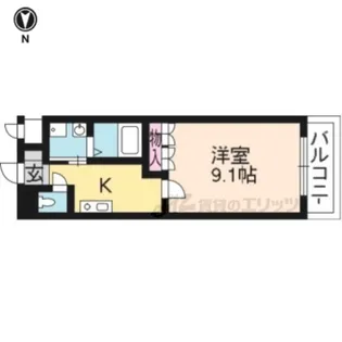 エクセルコート・まはたぎ【2階】の間取り