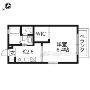 マハロハイツ【1階】の間取り