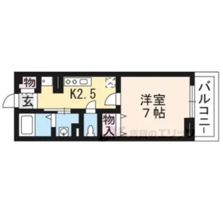 ベルリネッタ.224【202号室】の間取り