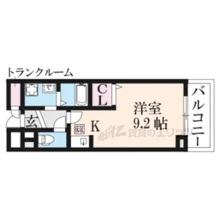 ファウンダー オブ ティー【105号室】の間取り