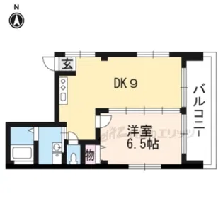 ARK'S BUILDING【4F号室】の間取り