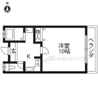 ジョイフル船橋【308号室】の間取り