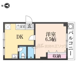 elle23【201号室】の間取り