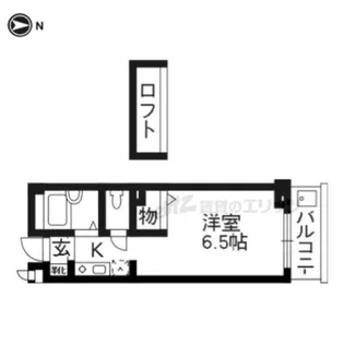 ソラーレ中宮【302号室】の間取り