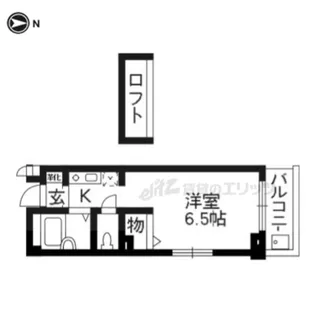 ソラーレ中宮【2階】の間取り
