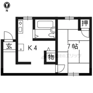 良原マンション【301号室】の間取り