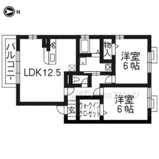 Douce Fleur77【1階】の間取り