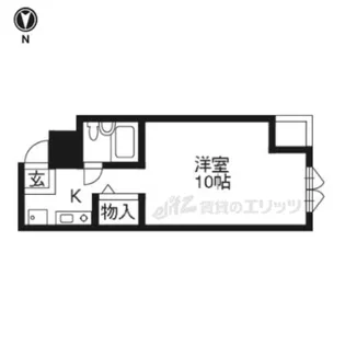 友和ビルディング【301号室】の間取り
