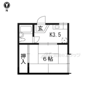 コーポ京【2階】の間取り