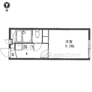 レオパレスオーキッド?【103号室】の間取り