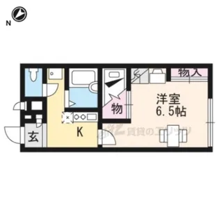 レオパレスジョーウン?番館【205号室】の間取り