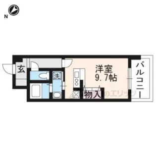 グランノーヴァ【505号室】の間取り