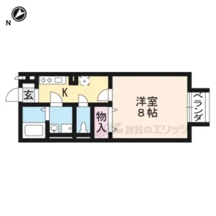 コメット【203号室】の間取り