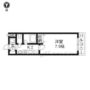ヒルサイドテラス【4階】の間取り