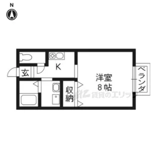 K’s house【2階】の間取り