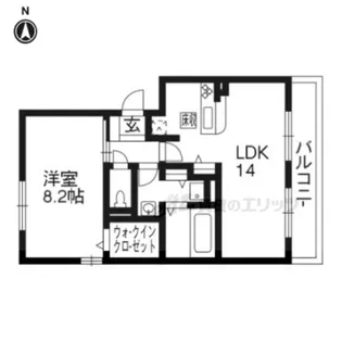 「ルナヌーブ」【3階】の間取り