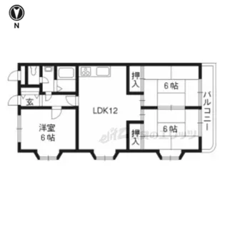サングレースミハマ【2階】の間取り