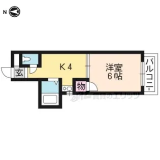 コーポヴィヴラヴィ【501号室】の間取り