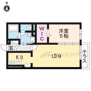 モナリエ音羽【1階】の間取り