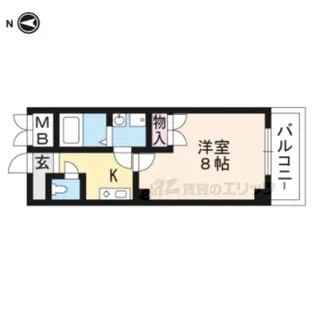 OHG長岡天神ビル【601号室】の間取り