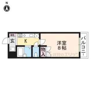 若草フェニックスマンション【3階】の間取り