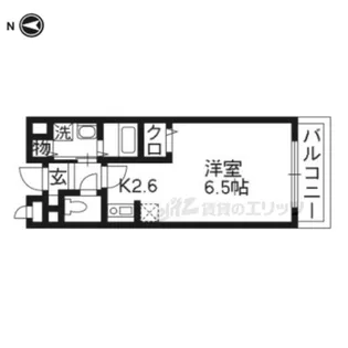 ヤワタヤビルディング【303号室】の間取り
