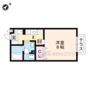 アトレコート【2階】の間取り