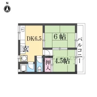 良野マンション(船橋本町)【2階】の間取り