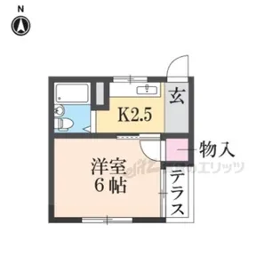 ウイングコート【1階】の間取り