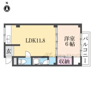 梅津シティハウス2【2階】の間取り
