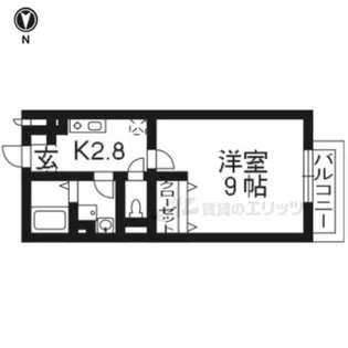 ネクストスクエア【2階】の間取り